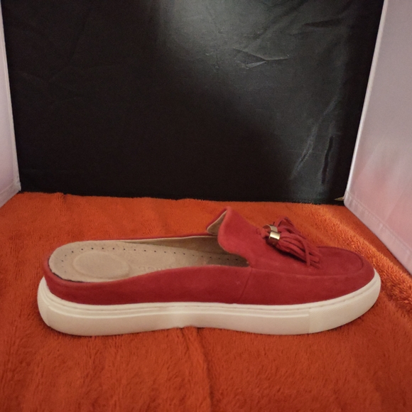 Gentle Souls Red Tassel Slip-On Sneakers - Picture 5 of 8